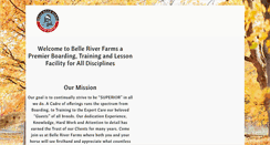 Desktop Screenshot of belleriverfarms.com